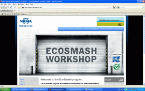 The entry point at EcoSmash